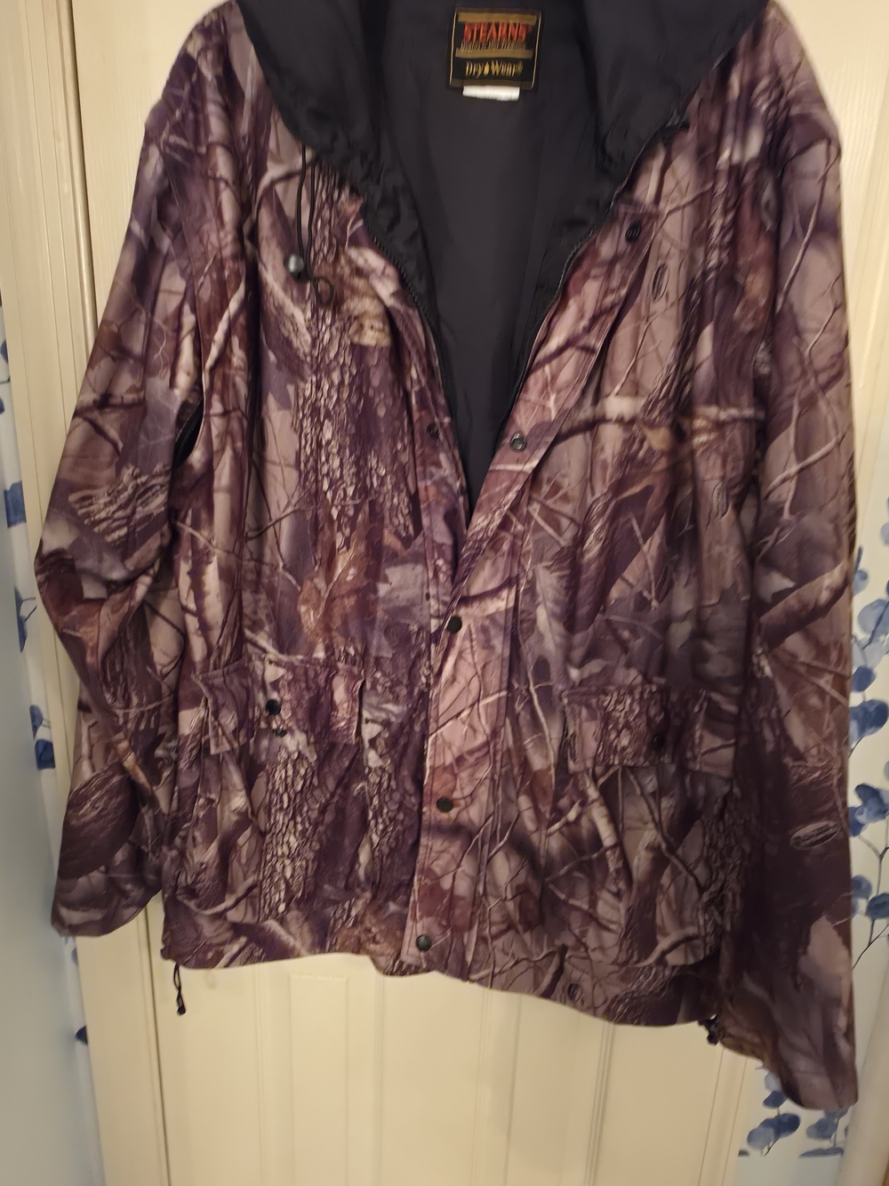Stearns Insulated Brown Camo Utility Jacket with Hood